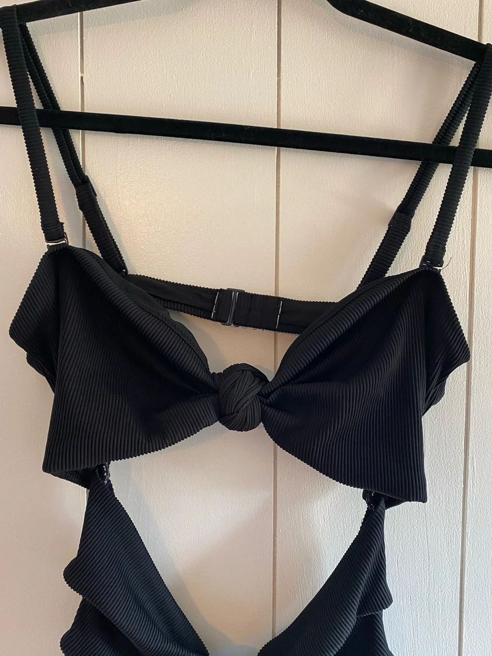 Aerie Ribbed Triple Knot One Piece Swimsuit